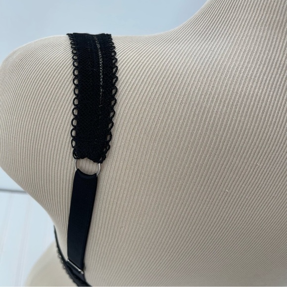 Victoria’s Secret Dream Angels Lined Demi Lace Bralette Mesh 34DDD - Picture 7 of 10